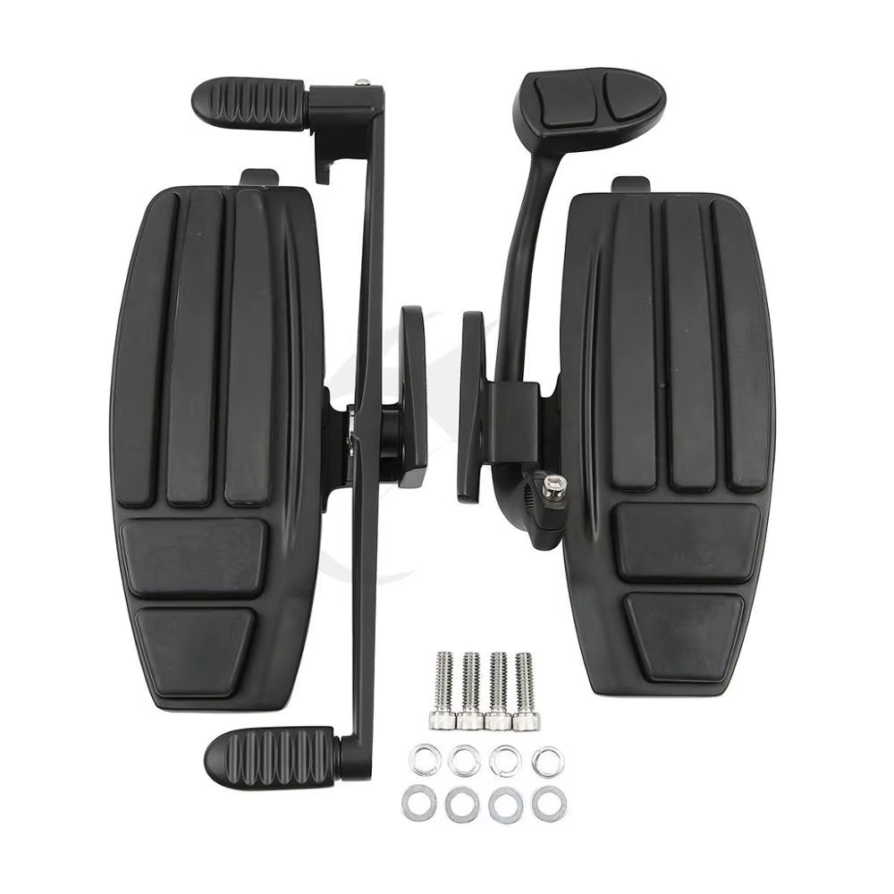 Motorcycle Driver Floorboard Brake Lever Pedal Kit For Honda Goldwing 1800 F6B 2001-2017