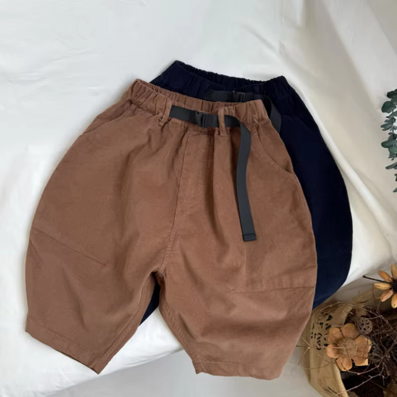2025 New Stlye  Girls  Boys  Corduroy  Pants Spring  Fashion Good Quality Kids Jean Pants 2-8t WW307