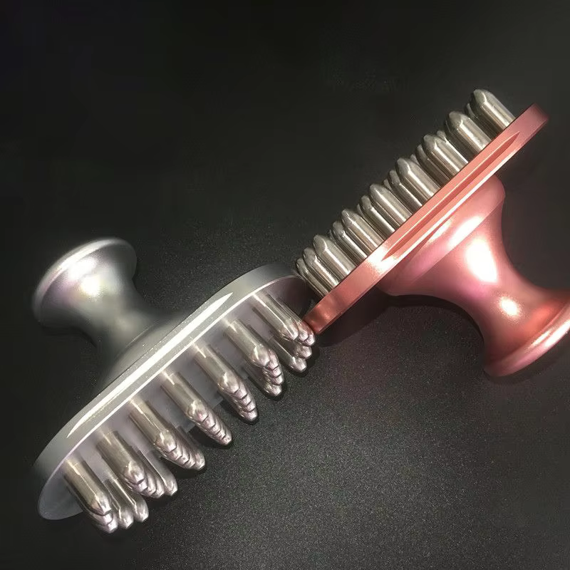 7000Gs Magnetic Massage Comb Gua Sha Acupressure Trigger Point Massager Anti Cellulite Slimming Magnetotherapy Acid Discharge