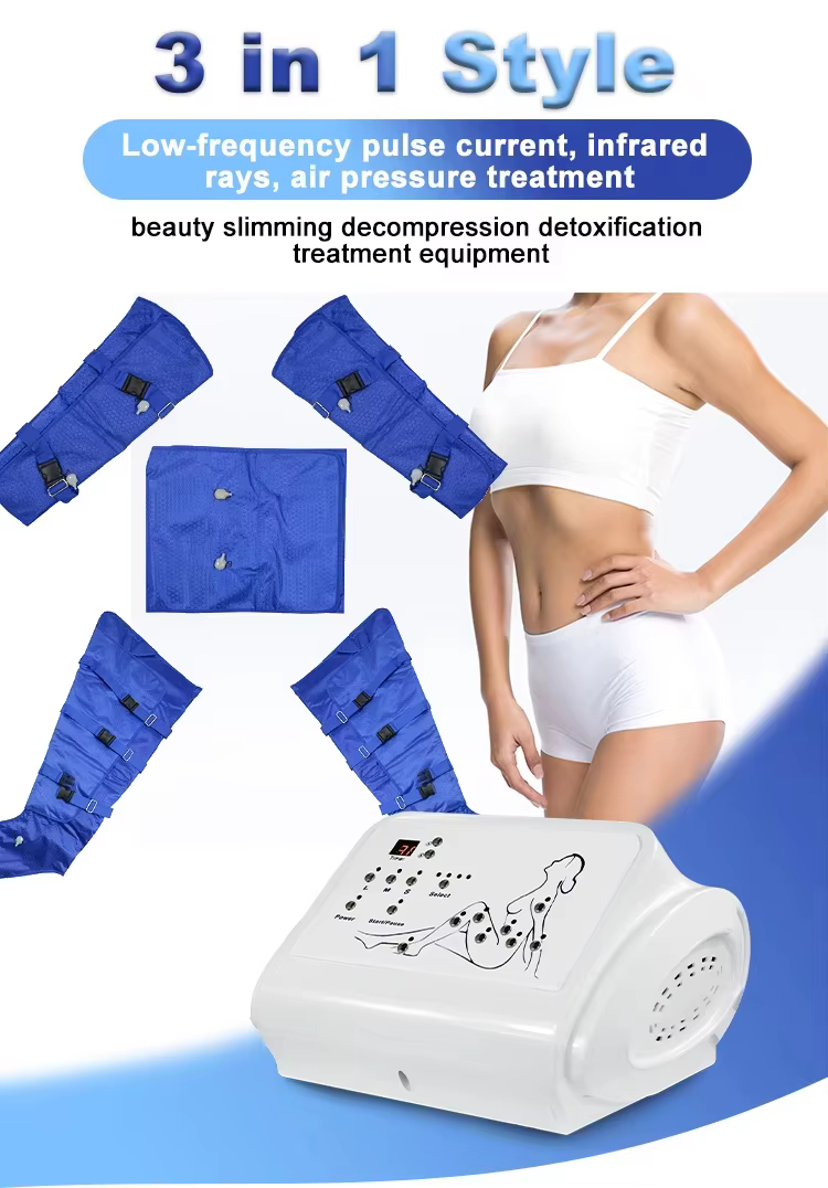 Newest 2026 Professional Pressotherapy NEW Machine Anti-Cellulite Lymphatic Drainage Electric Air Compressor Massager