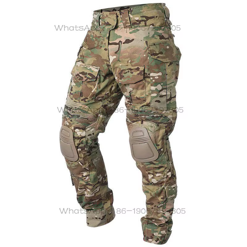Suitable for Outdoor Wear G3 Frog Suit Trousers Outdoor Training Pants with Knee Pads