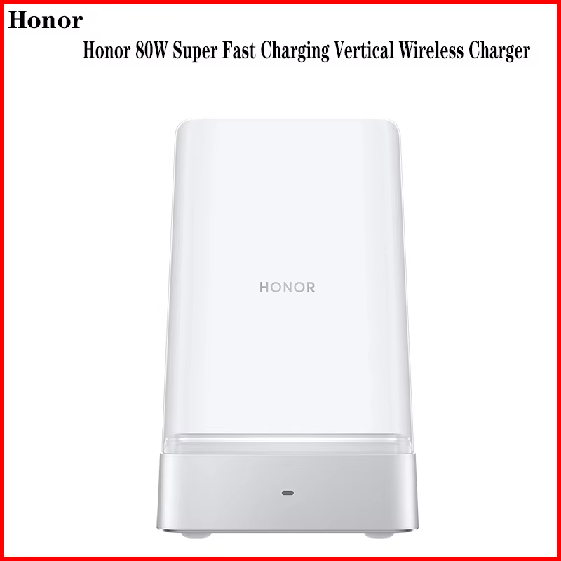 Original Authentic For Honor 80W Super Fast Charging Vertical Wireless Charger For Honor Magic 7 6 200 100 Pro V3 Vs3 phone