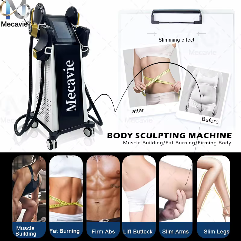 เครื่อง MECAVIE EMSnova PRO Ultra Therapy 15 T 6500W Hiemt ลดน้ำหนักกระชับสัดส่วน กระตุ้นกล้ามเนื้อ รุ่นมืออาชีพ emsnova NEO