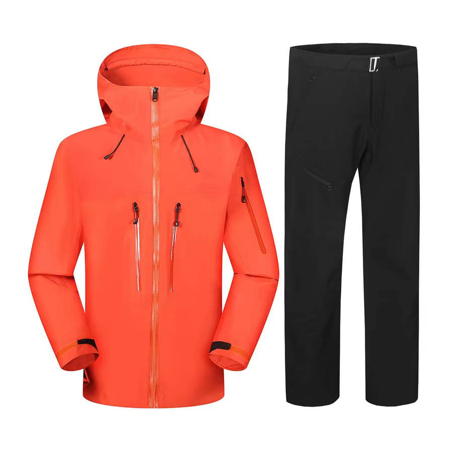3L Lightweight Men's Hard Shell Jacket 10000mm Waterproof Hiking Pants Outdoor High Quality Windbreaker Hoodies