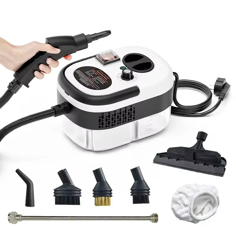 1.2L Steam Cleaner High Temperature Sterilization Air Conditioning Kitchen Hood Home /Car Steaming Cleaner 220V/110V EU/US Plug