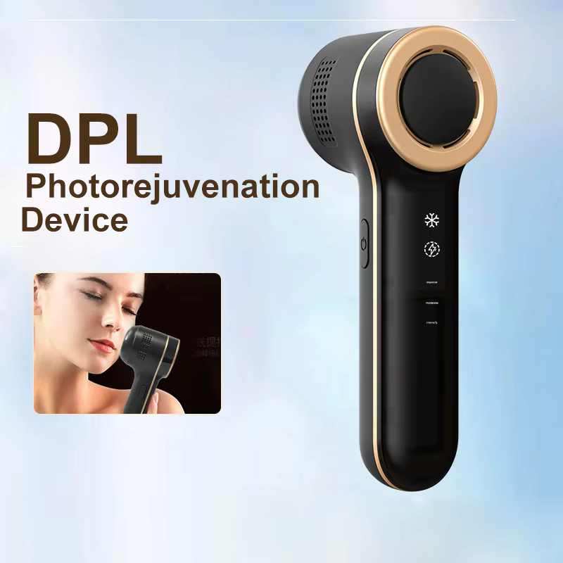 Nova ferramenta facial de rejuvenescimento da pele fóton, melhora o vermelhidão, dispositivo de resfriamento da pele, clareia a modificação da pele, uso doméstico, equipamento de beleza