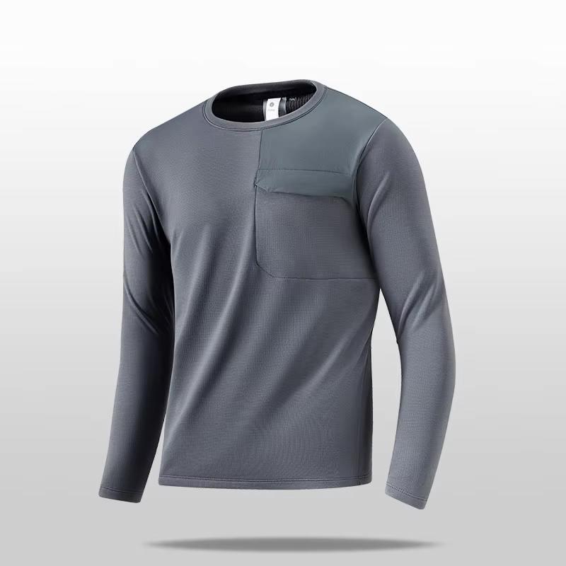 SBWL 2026 Warm Fitness Jacket High-Quality Outdoor Sports Top with Stand-Up Collar for Autumn/Winter Running Long-sleeved Tshirt