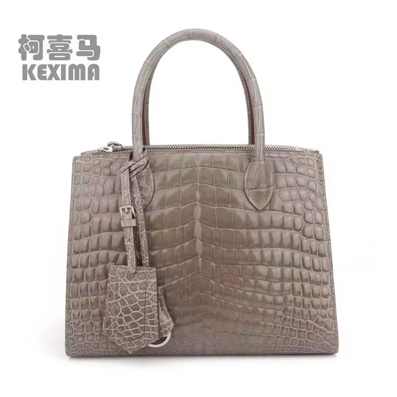 KEXIMA new women crocodile bag Hand make femmale handbag One shoulder highlight