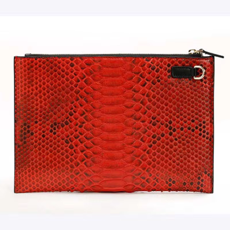 ourui new arrival male Thin section Clip package male Envelope bag women clutch bag
