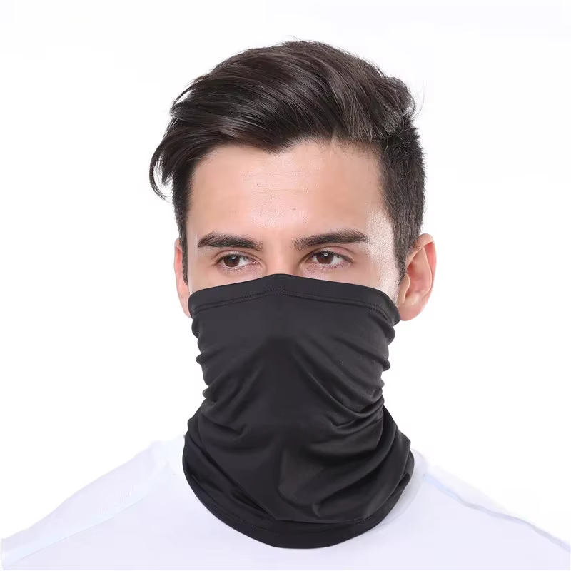 Outdoor mountaineering scarf bandana camping hiking sunscreen ice silk face towel cycling fishing summer mask Outdoor Gadgets