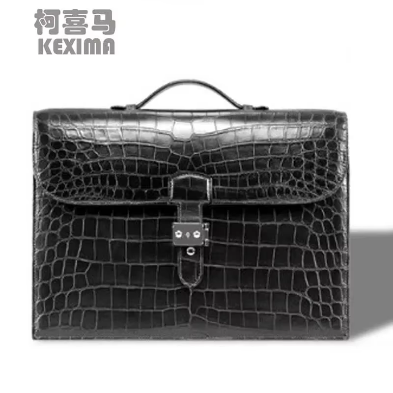 Cestbeau  lock buckle man briefcase whole skin men  bag male bag business