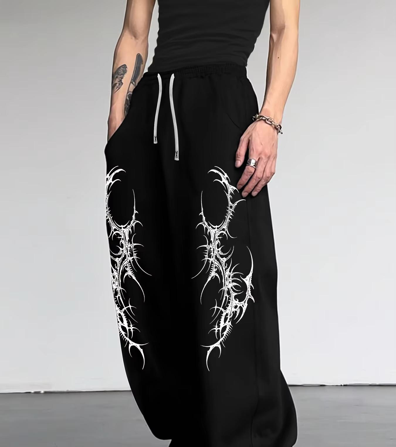 Fashion New Products in The Summer of 2026 Gothic Retro Hip-hop 3D Printed Sports and Casual Pants Street Wear Loose Pants