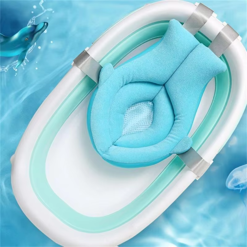 Bathtub Support Mat for Baby Infant Bathtub Support Cushion Toddlers Bath Pad Quick Drying Float Cushion 425F