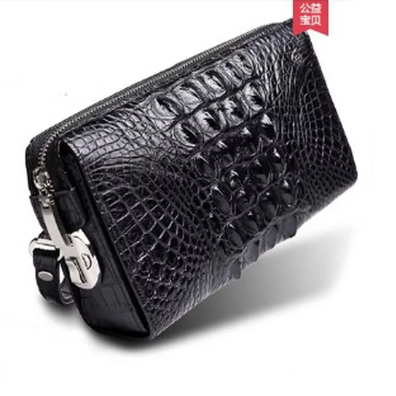 gete  new men clutch bag for male  large capacity crocodile bag password