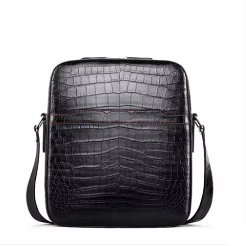 gete  new  crocodile single shoulder bag  men fashion cross body  hand  men