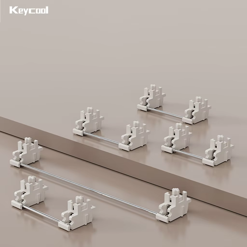 KEYCOOL V3 PCB Plate Mounted Stabilizer for Gaming Mechanical Keyboard Lubrication Satellite Switches for 1.2mm 1.6mm PCB 6.25U
