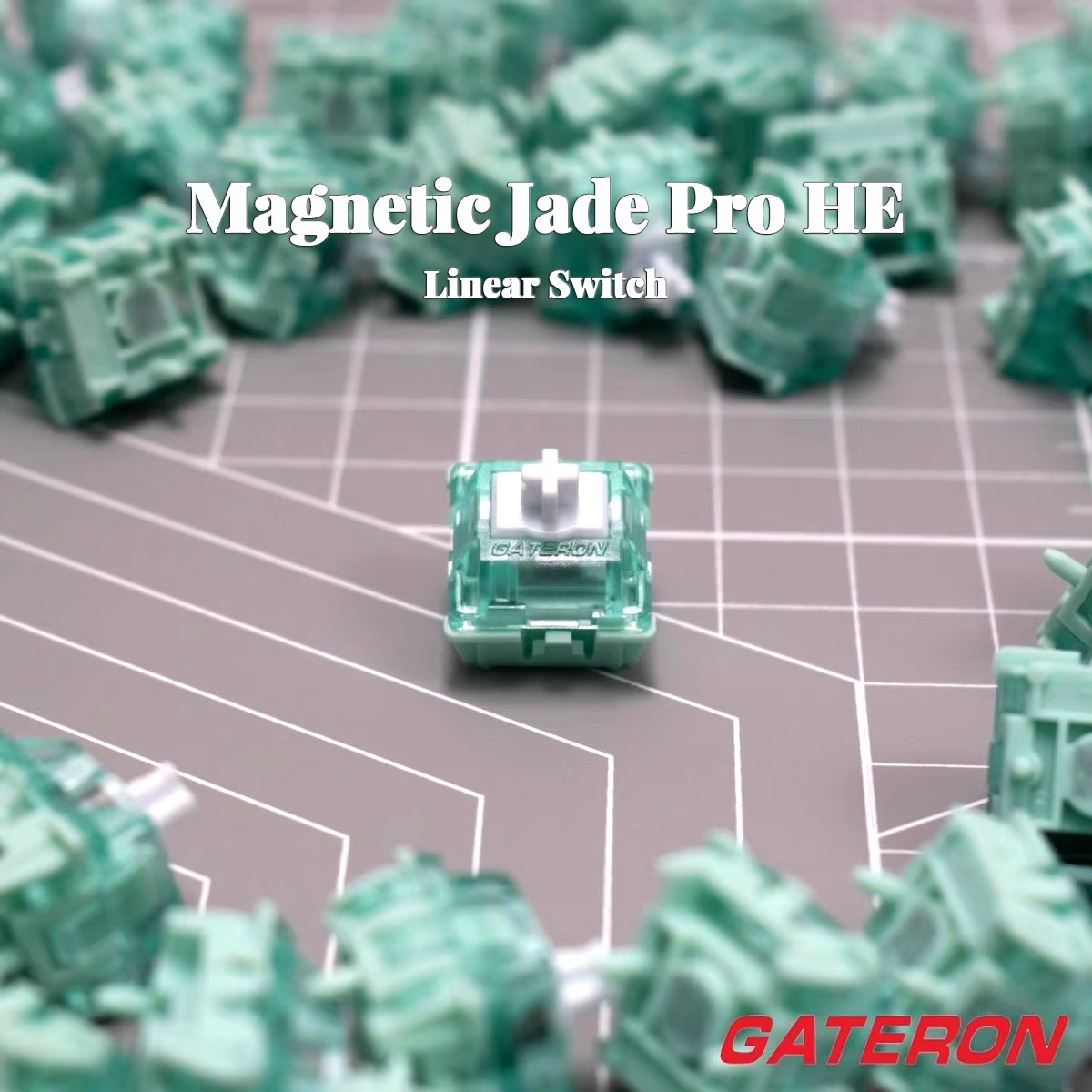 Gateron Magnetic Jade PRO HE Switches High Precision Adjustable Keystroke For Magnetic keyboard Aula Akko MCHOSE Ajazz, etc
