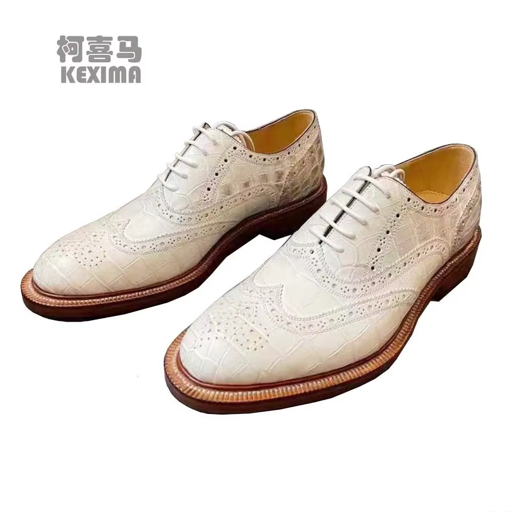 afanzhe nerw arrival  men crocodile leather shoes male formal shoes