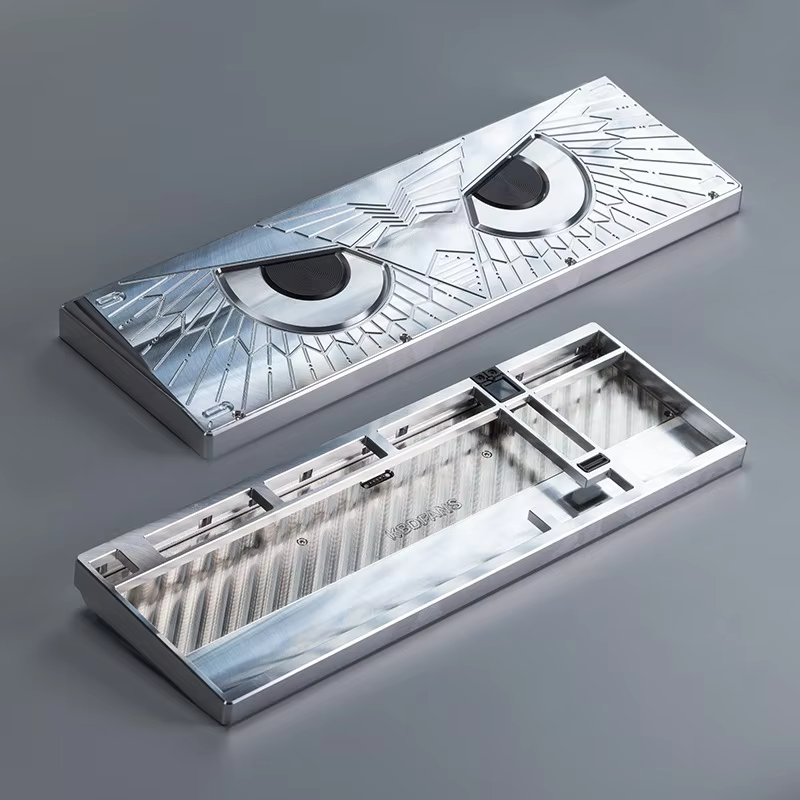 Owl Themed Athena 1800 Mechanical Keyboard Aluminum Alloy Kit Hot Swap Gaming Teclado Mecanico Custom Keyboard PC Accessories