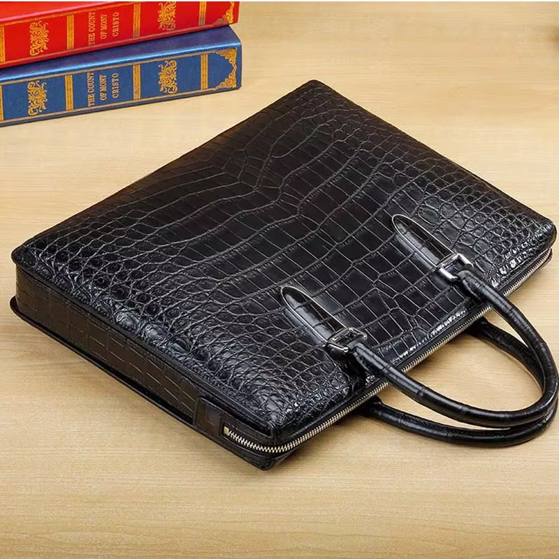 ourui bag men handbag male  men briefcase summer new  Men crocodile bags