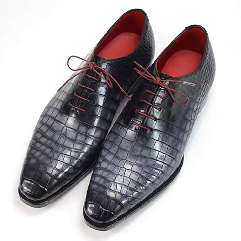 xiaoguiren men dress shoes male crocodile shoes wedding office business shoes fahion
