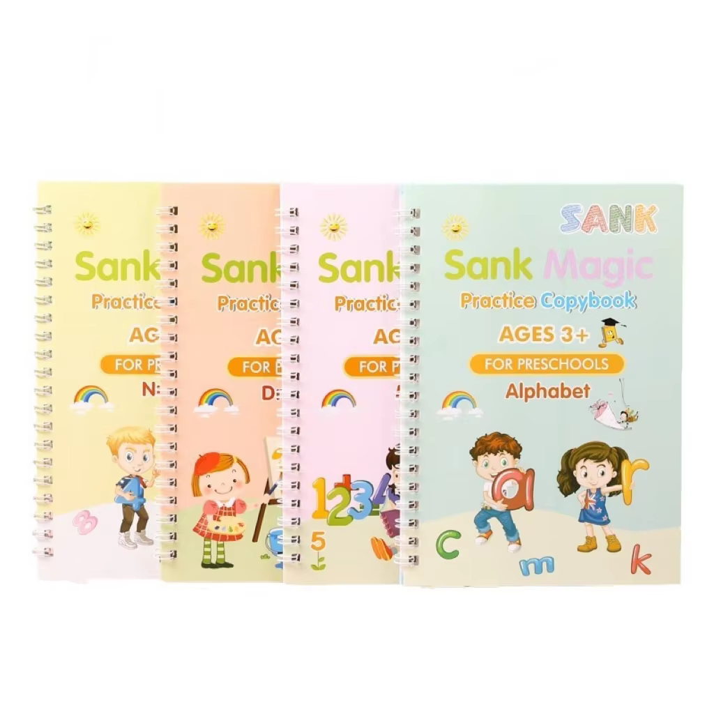 English Handwriting Practice Book for Kids Fun Tracing & Pen Control Training with Hard Pen for Early Learners