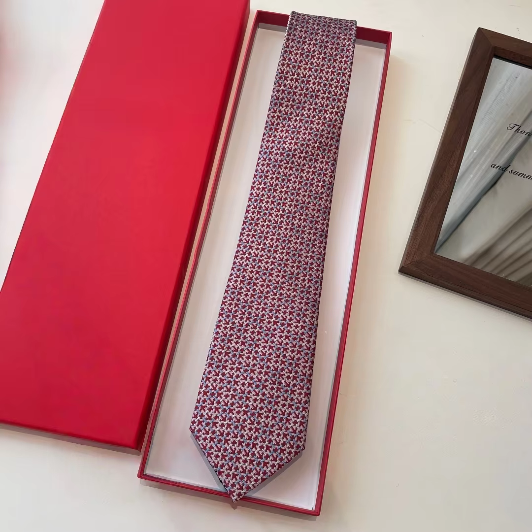 Luxury Brand Handmade Men's Ties Silk Jacquard Twill F Style High-End Business Formal Bow Ties Soft Holiday Gifts Skin-Friendly