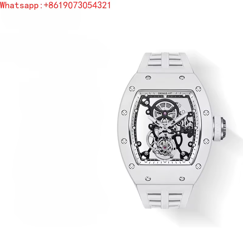 Emperor Qin Shi Huang flywheel ceramic series, men's mechanical watch fashion trend high-end watch