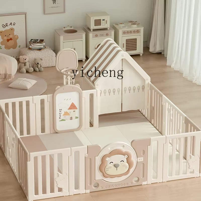 ZZ Baby Game Cerca Piso Bebê rastejando Tapete Grade protetora Pacote de balanço de sofá