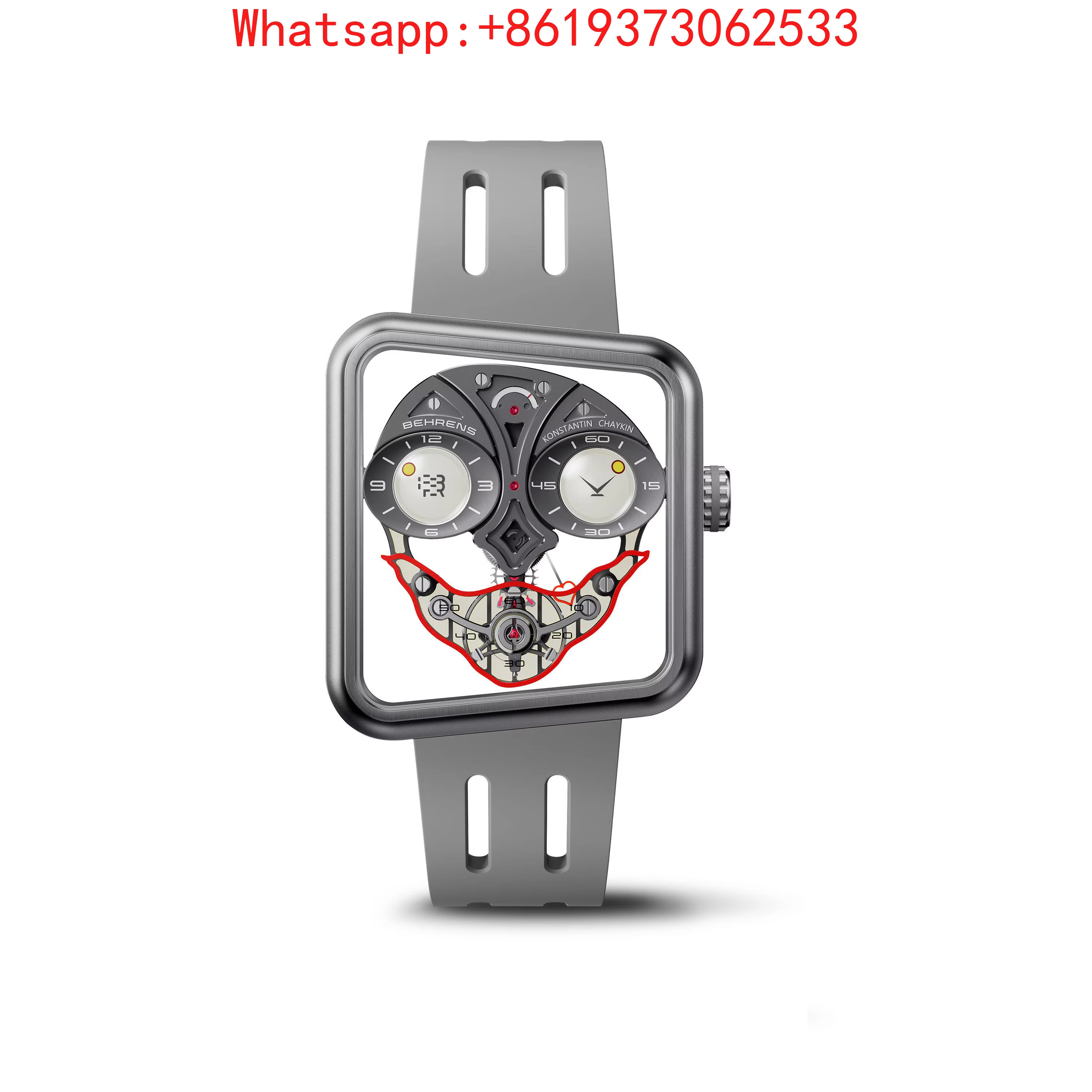 Customized New Joint Limited Edition Mechanical Heart A Kung Fu Starship Ⅱ Chinese Rocket Watch