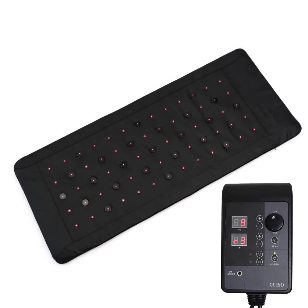 Full-Body Photon PEMF Therapy Heating Mat ⁠Red & Near-infrared Light Therapy Heated Pad for Recovery, Relaxation & Wellness ⁠
