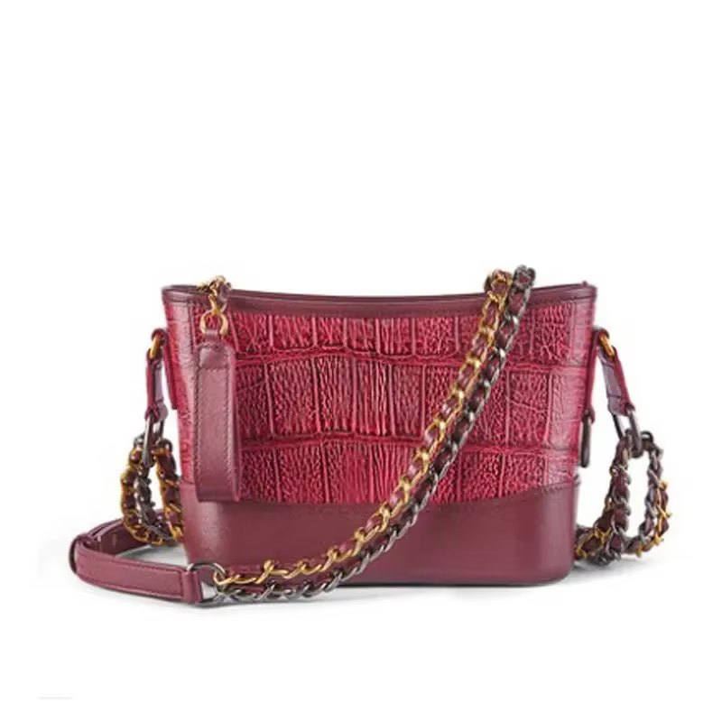 FENGE crocodile Female bag summer of new stray package  tide  fashion  women chain bag  Cross-body  bag