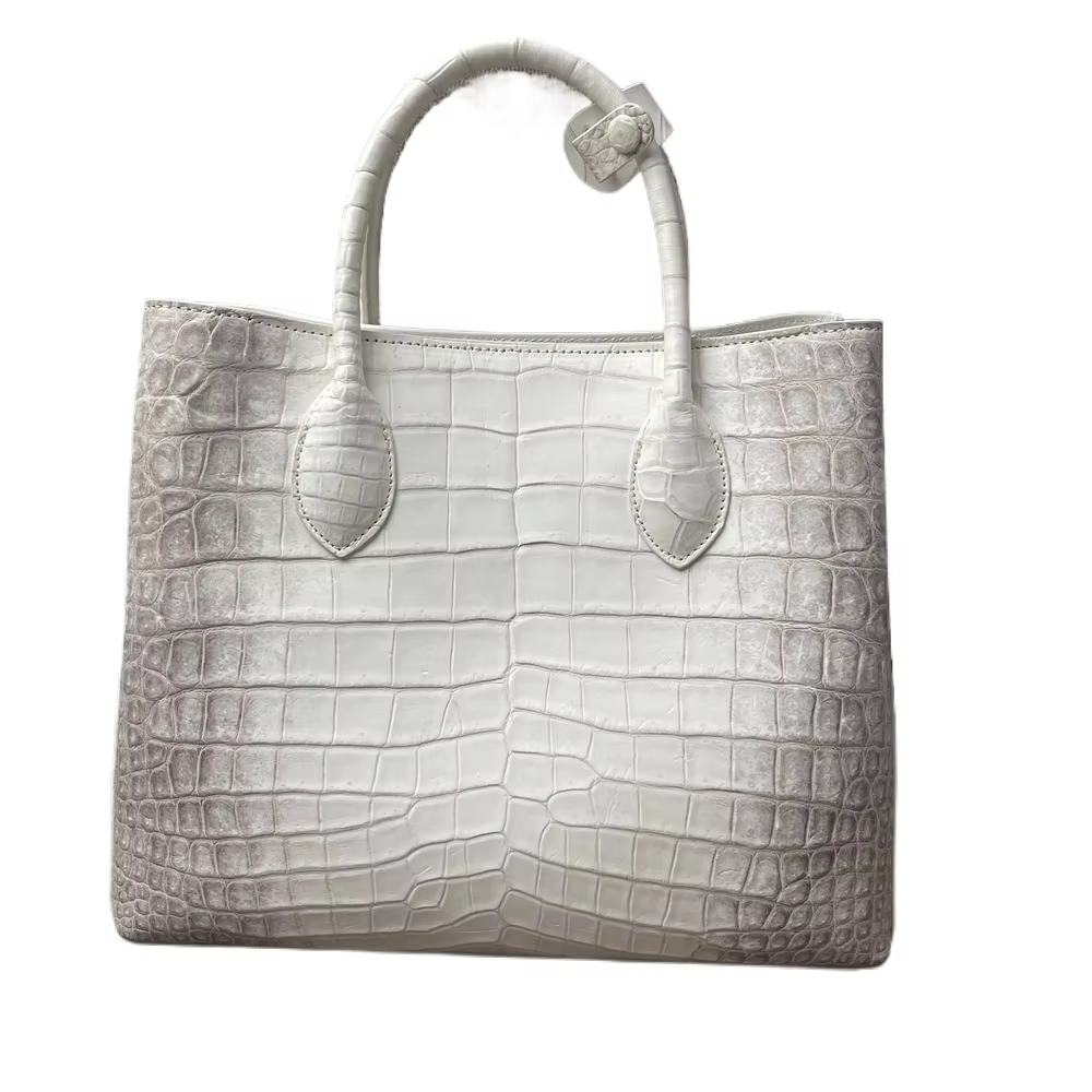 Himalayan authentic crocodile belly leather women's handbag real crocodile leather women's one-shoulder cross-body bag