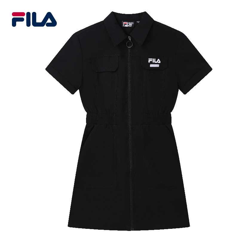 FILA CORE Women’s WHITE LINE ORIGINALE Dress in Black