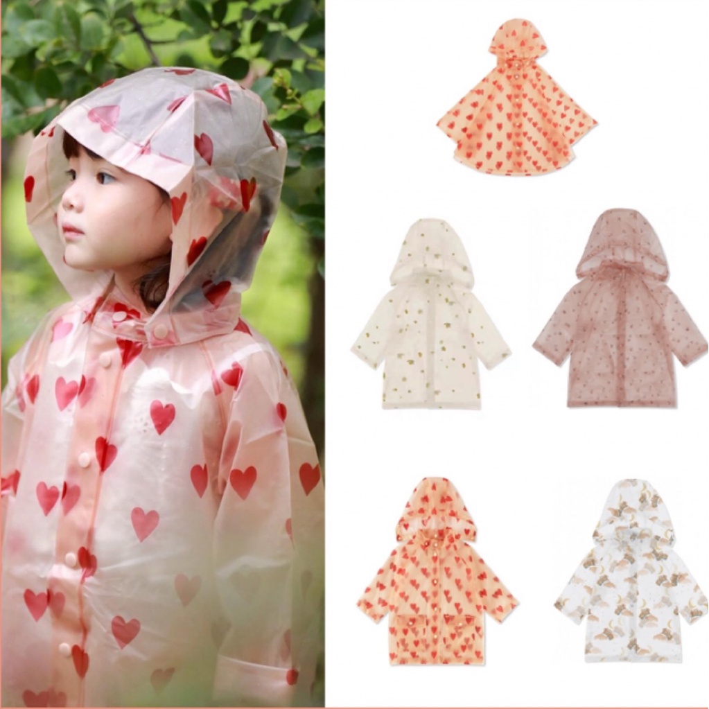 raincoat boys’ Cape-style poncho students’ school kindergarten girls’ waterproof clothing [spot]]