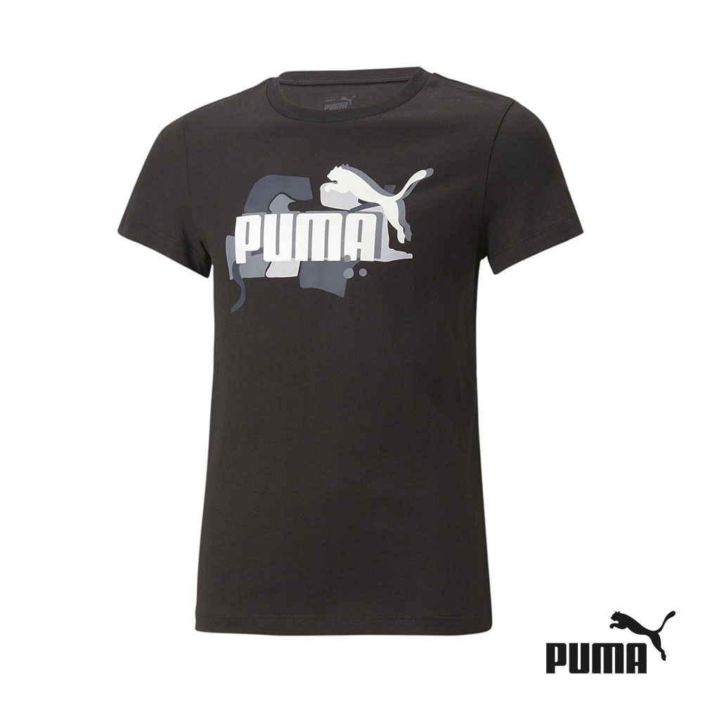 PUMA Essentials+ STREET ART Youth Girl’s Logo Tee