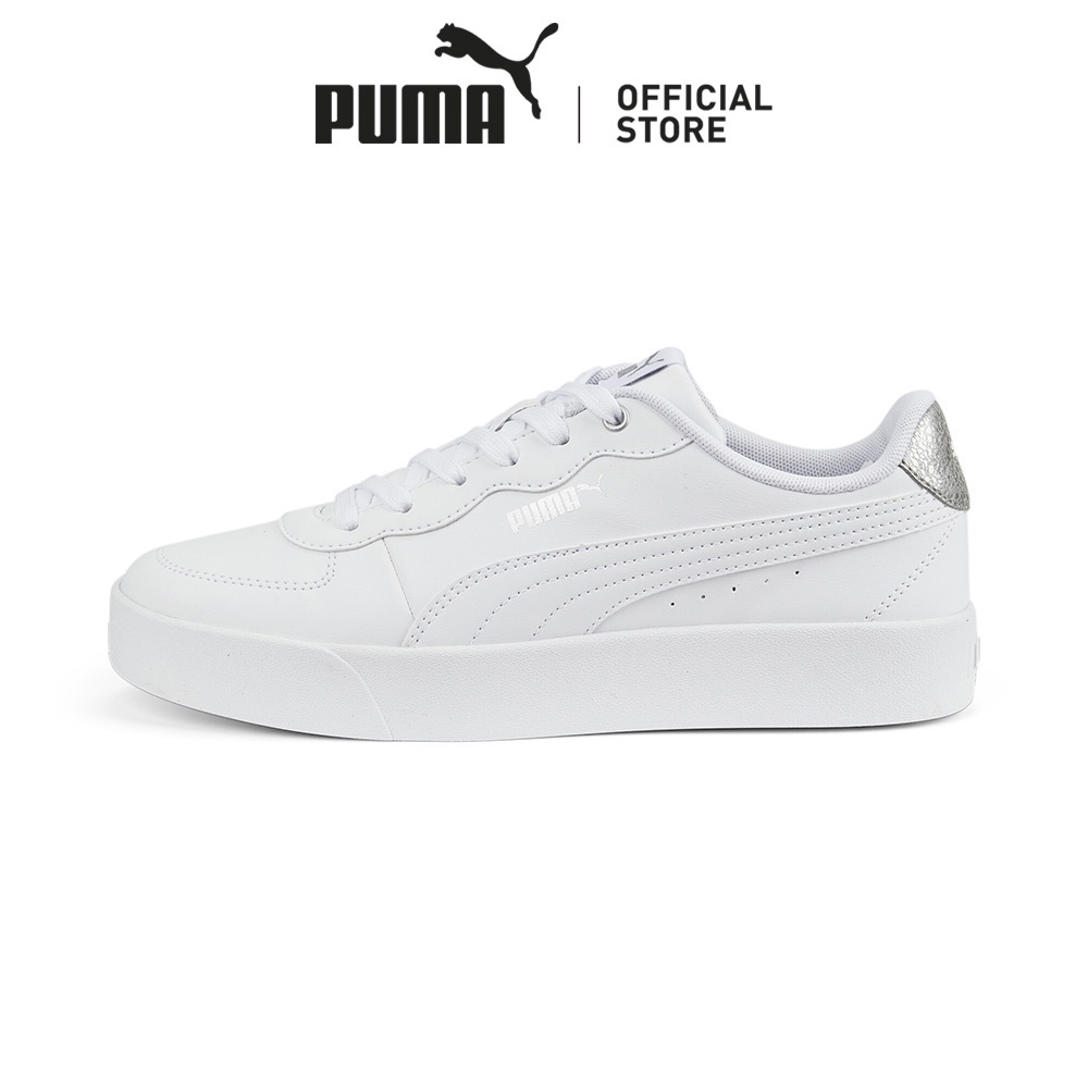 [NEW] PUMA Skye Distressed Women’s Sneakers (White)