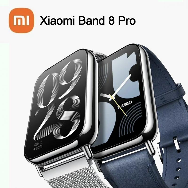 Xiaomi Band 8 Pro 1.74’’ AMOLED Curved Screen GPS Oxygen Monitor 14Day Battery Smart Band 8 Pro NFC CN Version