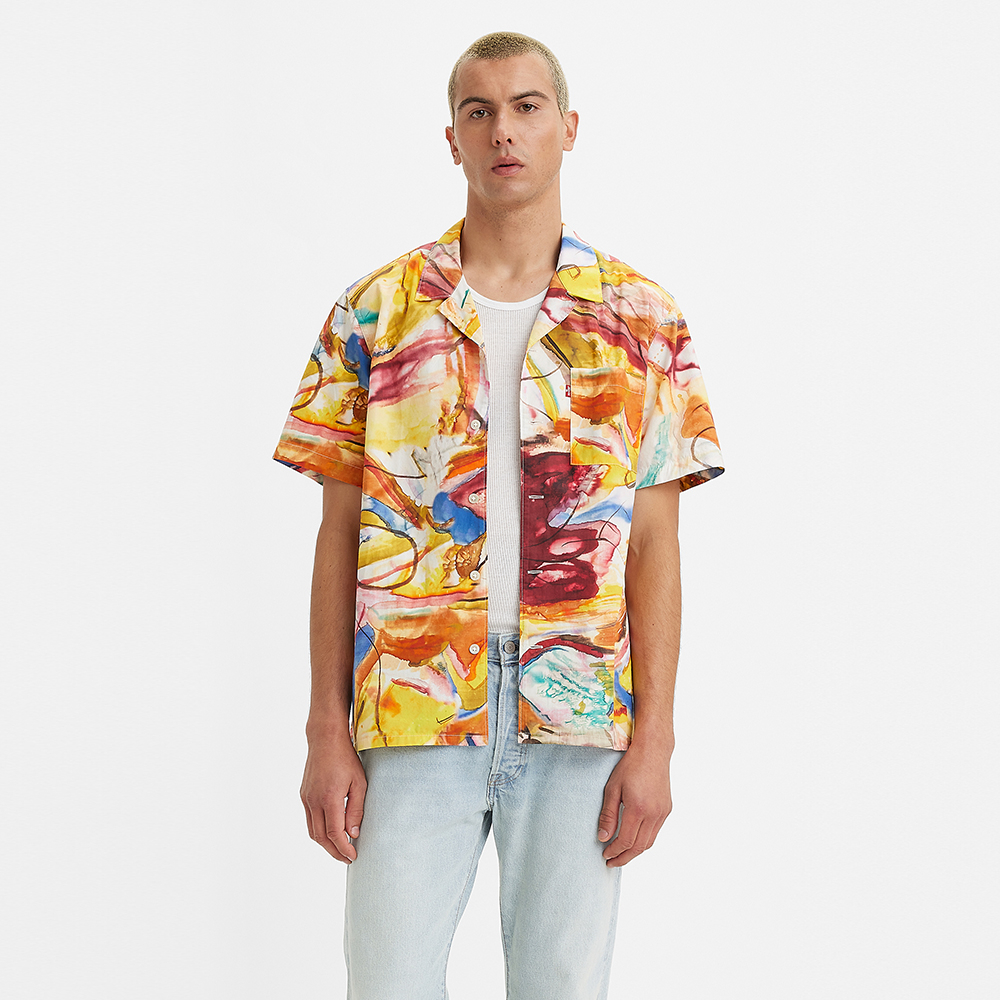 Levi’s® Men’s Sunset Camp Shirt 72625-0077