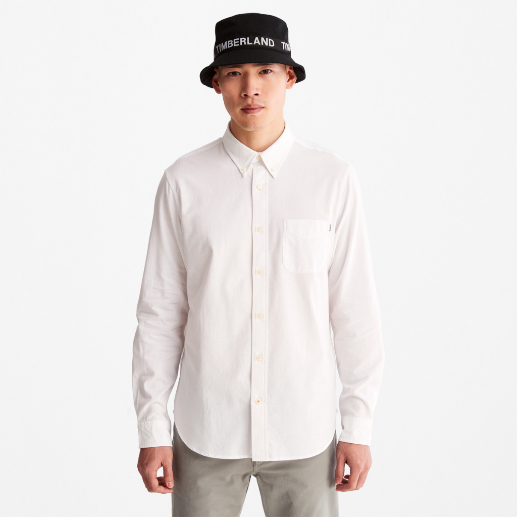 Timberland Men’s Gale River Long-Sleeve Oxford Shirt